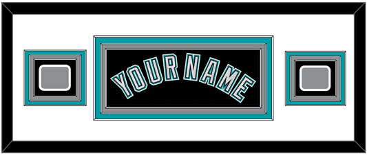 Florida Name & 2 World Series Patches - Alternate Black (2003-2011) - Premier Tier 2