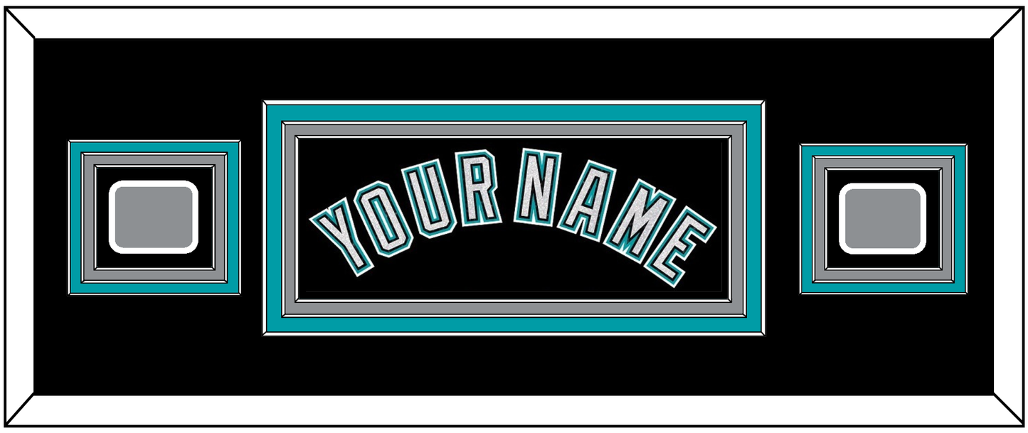 Florida Name & 2 World Series Patches - Alternate Black (2003-2011) - Premier Tier 4