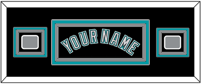 Florida Name & 2 World Series Patches - Alternate Black (2003-2011) - Premier Tier 4