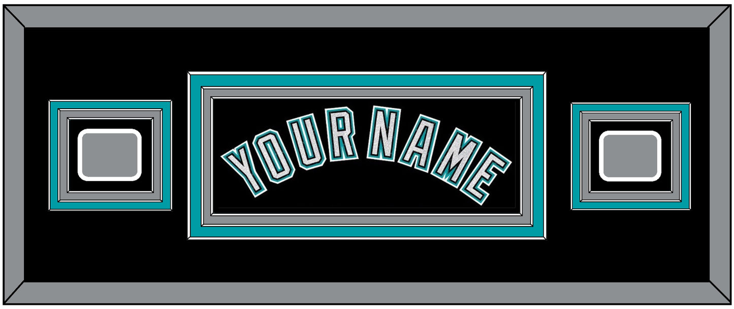 Florida Name & 2 World Series Patches - Alternate Black (2003-2011) - Premier Tier 4