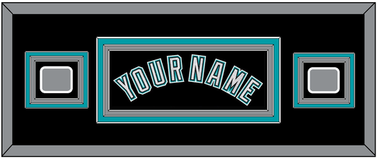 Florida Name & 2 World Series Patches - Alternate Black (2003-2011) - Premier Tier 4
