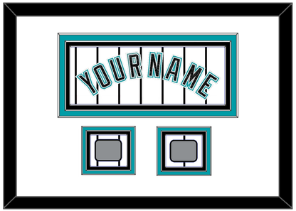 Florida Name & 2 World Series Patches - Home White Pinstripes (2003-2011) - Premier Tier 1