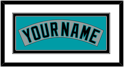 Florida Nameplate - Road Gray (1993-2001) - Signature Tier 1