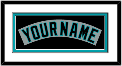 Florida Nameplate - Road Gray (1993-2001) - Signature Tier 2