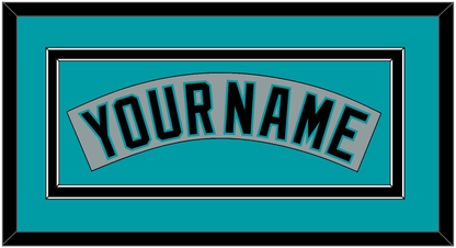 Florida Nameplate - Road Gray (1993-2001) - Signature Tier 3