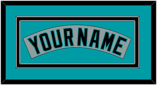 Florida Nameplate - Road Gray (1993-2001) - Signature Tier 3