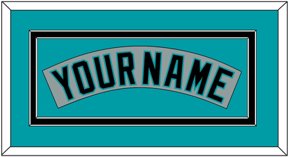 Florida Nameplate - Road Gray (1993-2001) - Signature Tier 3
