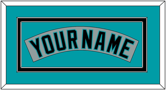 Florida Nameplate - Road Gray (1993-2001) - Signature Tier 3