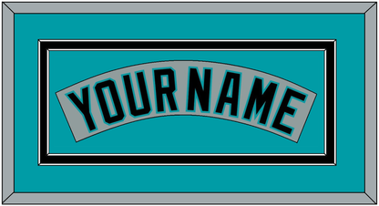 Florida Nameplate - Road Gray (1993-2001) - Signature Tier 3