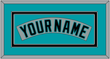 Florida Nameplate - Road Gray (1993-2001) - Double Mat 3