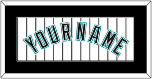 Florida Name - Home White Pinstripes (2003-2011) - Single Mat 2