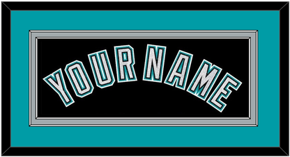 Florida Name - Alternate Black (2003-2011) - Signature Tier 2