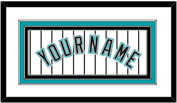 Florida Name - Home White Pinstripes (2003-2011) - Triple Mat 1