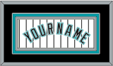 Florida Name - Home White Pinstripes (2003-2011) - Triple Mat 3