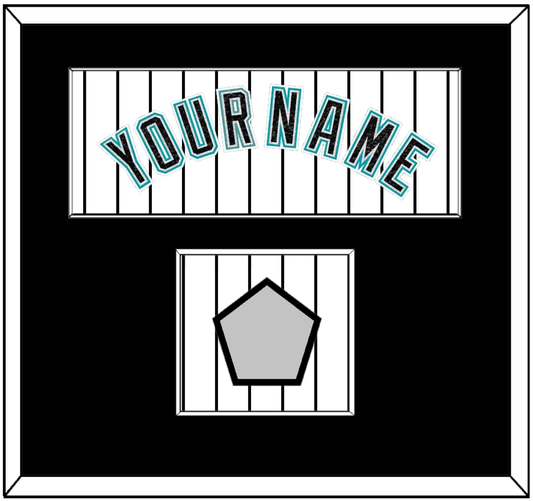 Florida Name & 2003 World Series Champions Patch - Home White Pinstripes (2003-2011) - Essential Tier 2