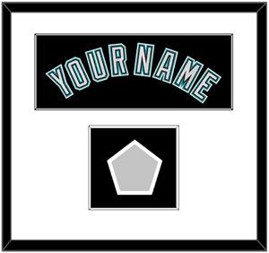 Florida Name & World Series Patch - Alternate Black (2003-2011) - Single Mat 1