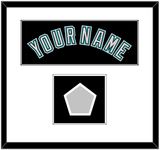 Florida Name & World Series Patch - Alternate Black (2003-2011) - Single Mat 1