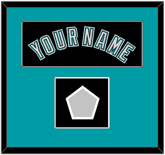 Florida Name & World Series Patch - Alternate Black (2003-2011) - Single Mat 2