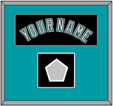 Florida Name & 2003 World Series Champions Patch - Alternate Black (2003-2011) - Single Mat 2