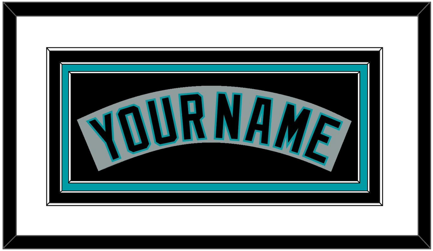 Florida Nameplate - Road Gray (1993-2001) - Premier Tier 2