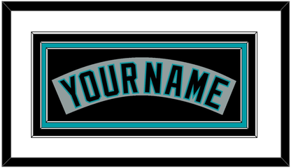 Florida Nameplate - Road Gray (1993-2001) - Premier Tier 2