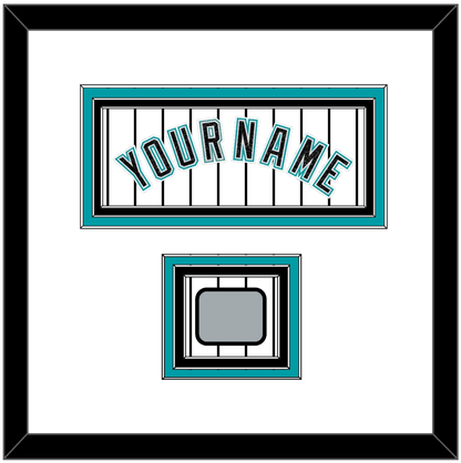 Florida Name & World Series Patch - Home White Pinstripes (2003-2011) - Premier Tier 1