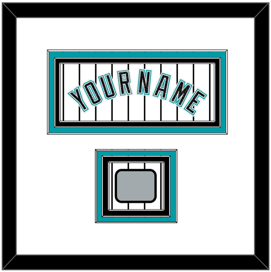 Florida Name & World Series Patch - Home White Pinstripes (2003-2011) - Premier Tier 1