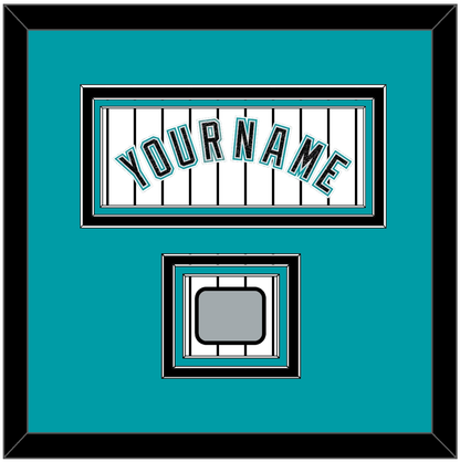 Florida Name & 2003 World Series Champions Patch - Home White Pinstripes (2003-2011) - Premier Tier 2