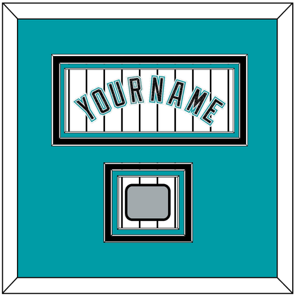 Florida Name & 2003 World Series Champions Patch - Home White Pinstripes (2003-2011) - Premier Tier 2