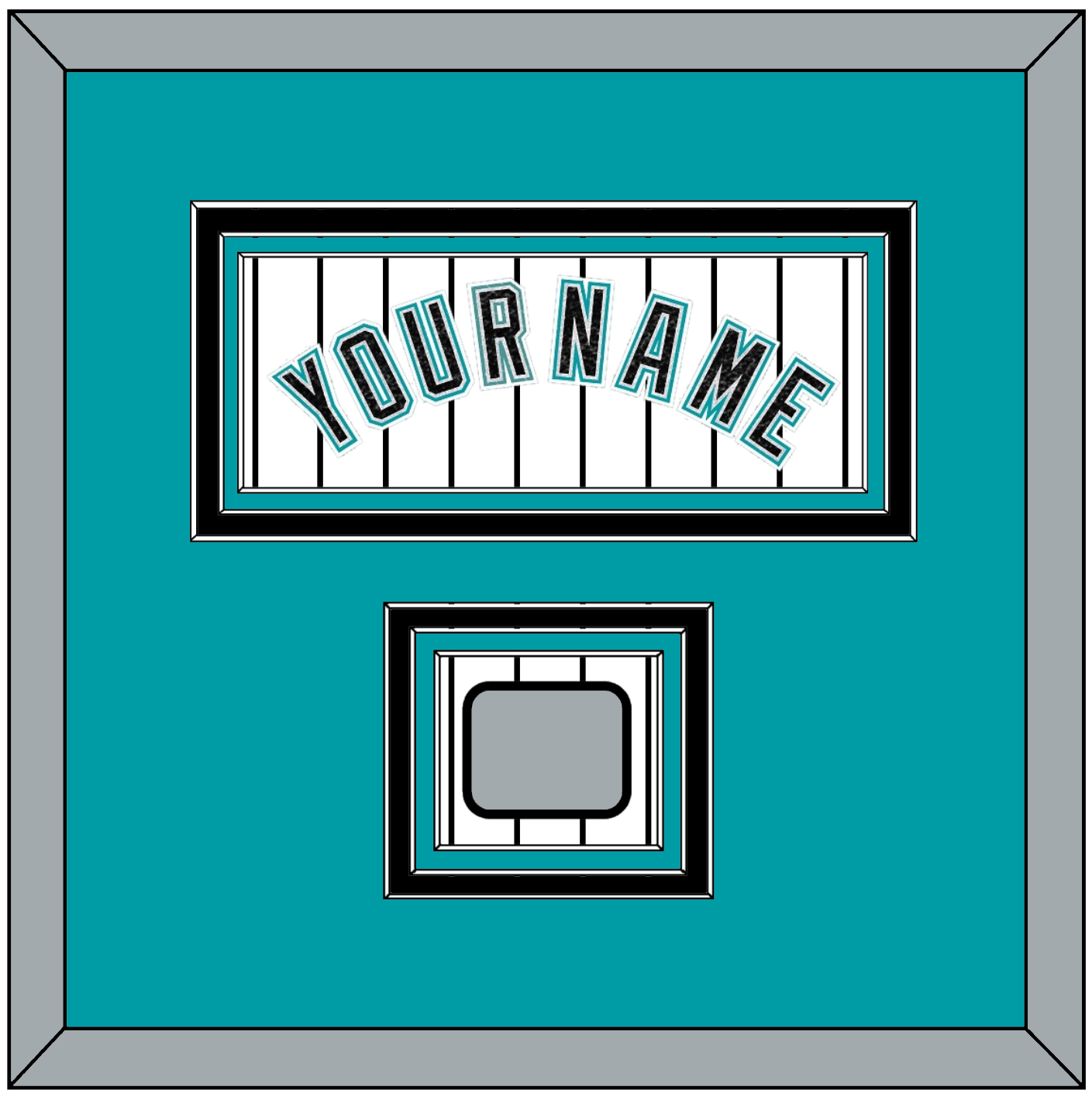 Florida Name & World Series Patch - Home White Pinstripes (2003-2011) - Premier Tier 2