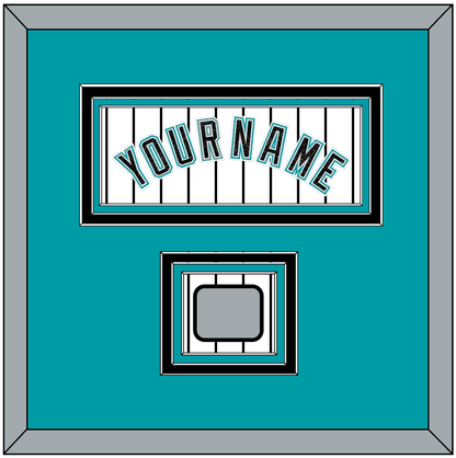 Florida Name & 2003 World Series Champions Patch - Home White Pinstripes (2003-2011) - Premier Tier 2