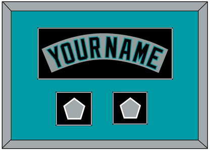 Florida Nameplate & 2 World Series Patches - Road Gray (1993-2001) - Essential Tier 3