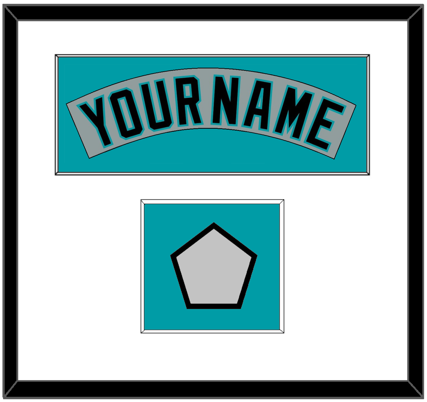 Florida Nameplate & World Series Patch - Road Gray (1993-2001) - Essential Tier 1