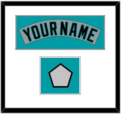 Florida Nameplate & World Series Patch - Road Gray (1993-2001) - Essential Tier 1