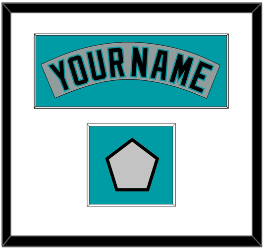 Florida Nameplate & World Series Patch - Road Gray (1993-2001) - Essential Tier 1