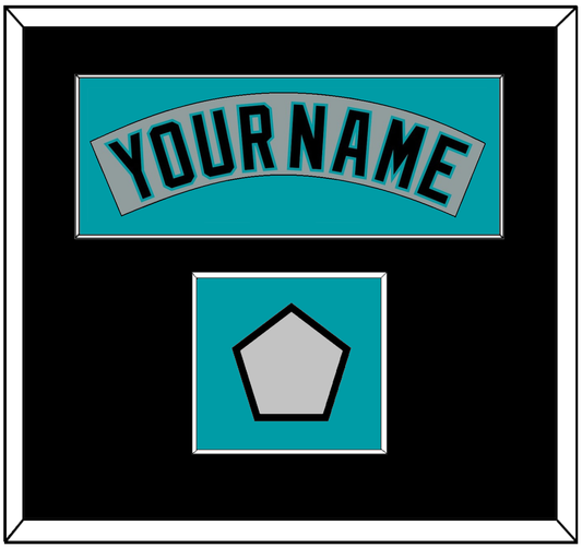 Florida Nameplate & World Series Patch - Road Gray (1993-2001) - Essential Tier 3