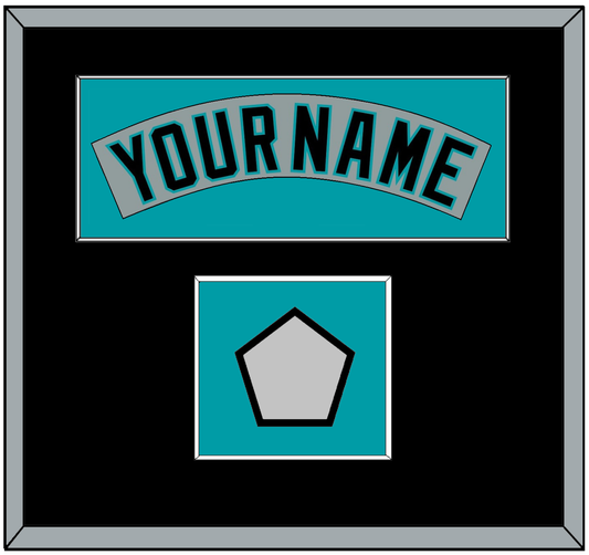 Florida Nameplate & World Series Patch - Road Gray (1993-2001) - Essential Tier 3