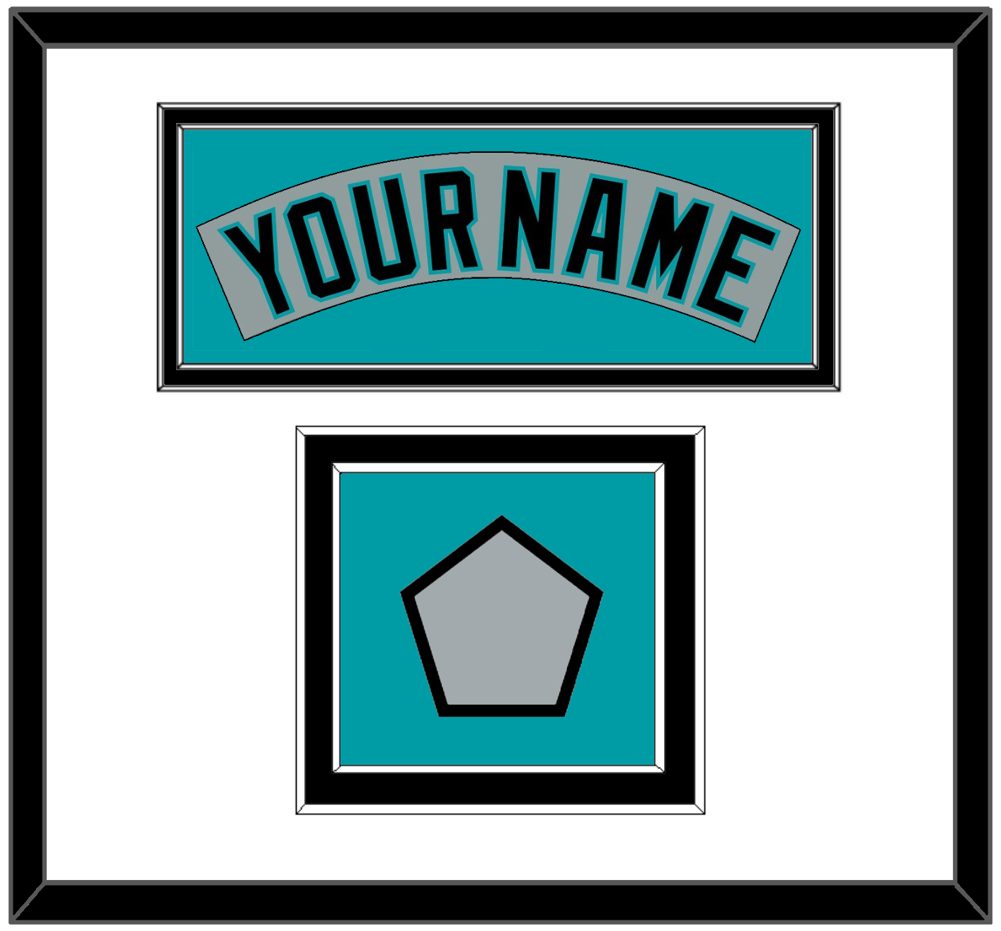 Florida Nameplate & World Series Patch - Road Gray (1993-2001) - Signature Tier 1