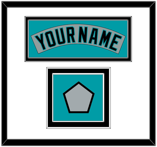 Florida Nameplate & World Series Patch - Road Gray (1993-2001) - Signature Tier 1