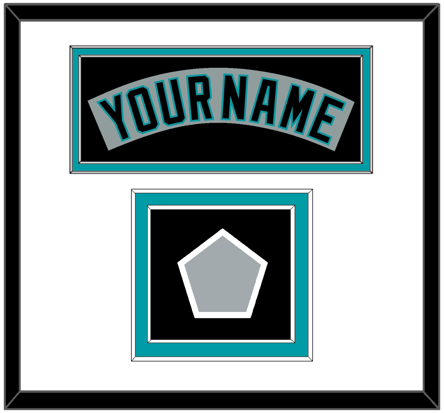 Florida Nameplate & World Series Patch - Road Gray (1993-2001) - Signature Tier 2