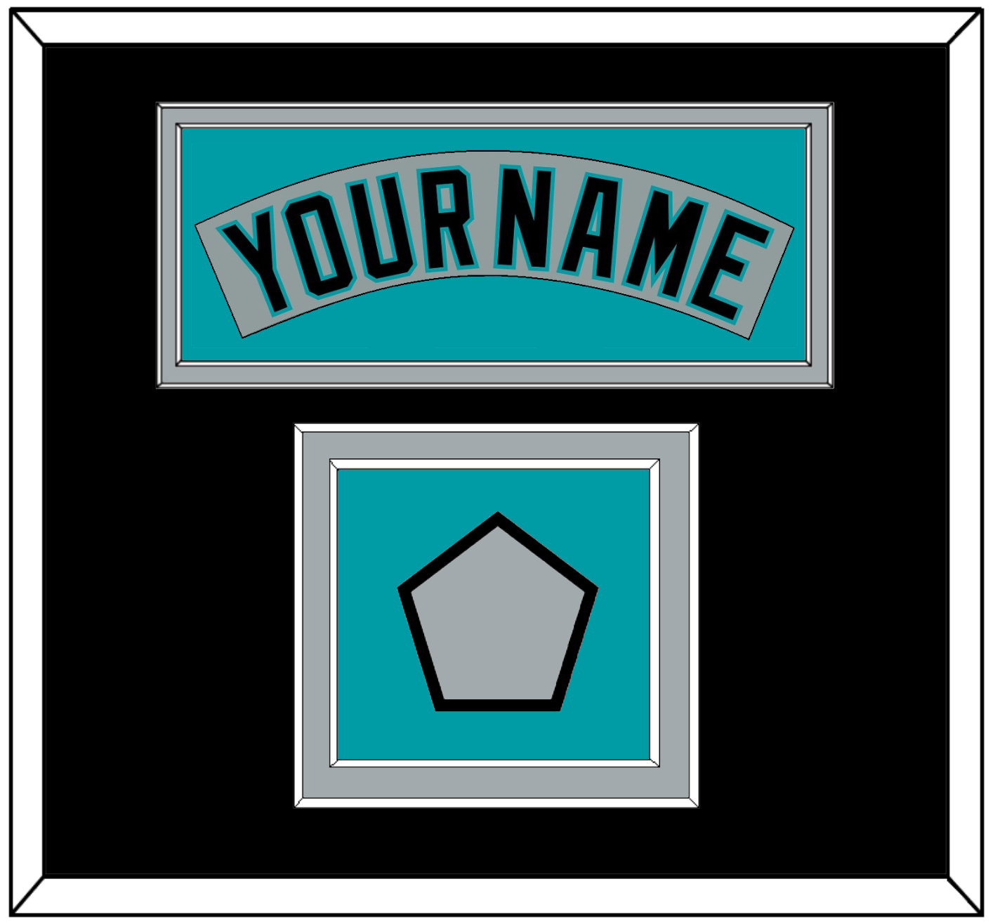 Florida Nameplate & World Series Patch - Road Gray (1993-2001) - Signature Tier 4