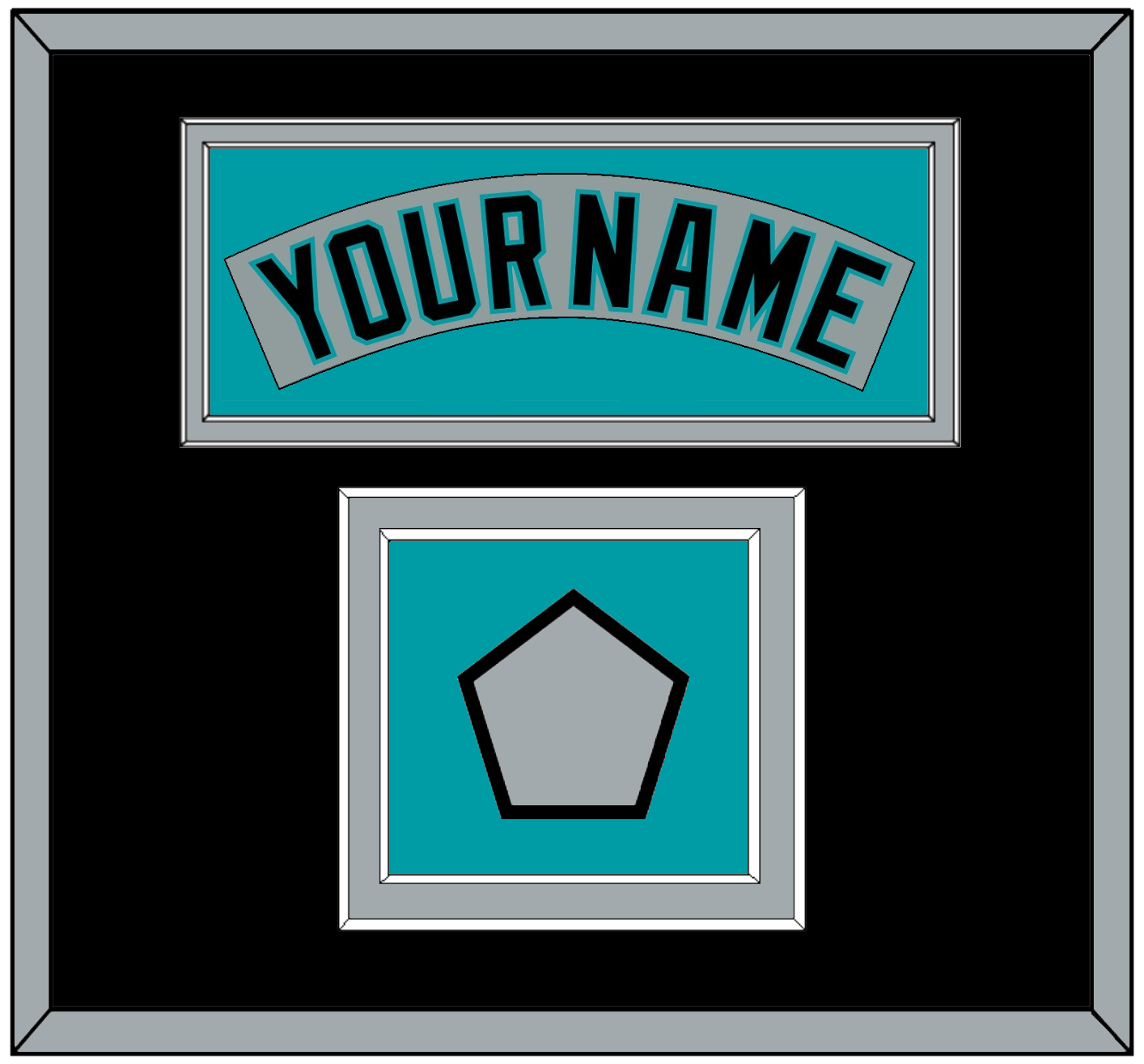 Florida Nameplate & World Series Patch - Road Gray (1993-2001) - Signature Tier 4