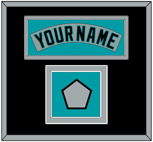 Florida Nameplate & World Series Patch - Road Gray (1993-2001) - Signature Tier 4