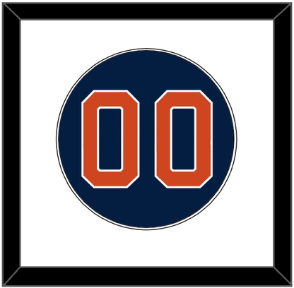 Houston Number - Alternate Blue - Essential Tier 1