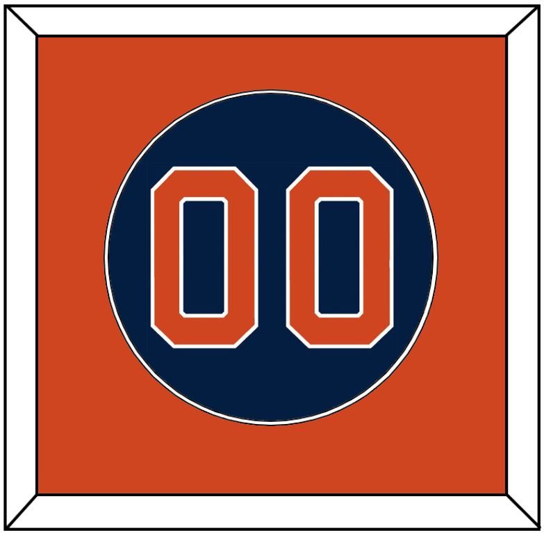 Houston Number - Alternate Blue - Essential Tier 2