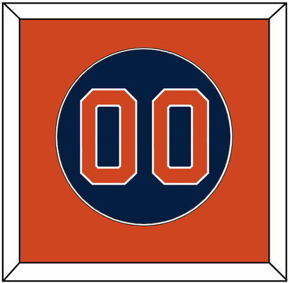Houston Number - Alternate Blue - Essential Tier 2