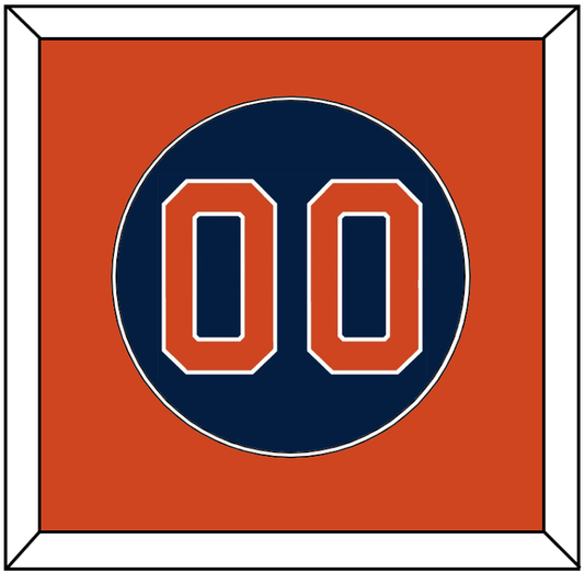 Houston Number - Alternate Blue - Essential Tier 2