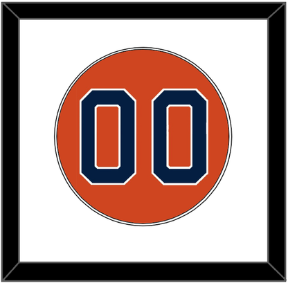 Houston Number - Alternate Orange - Essential Tier 1