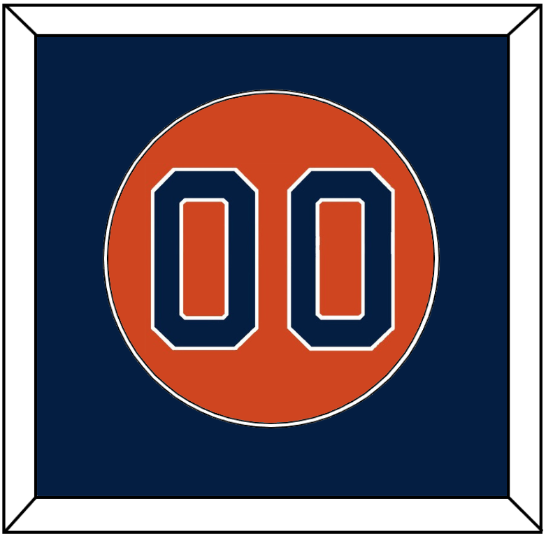 Houston Number - Alternate Orange - Essential Tier 2
