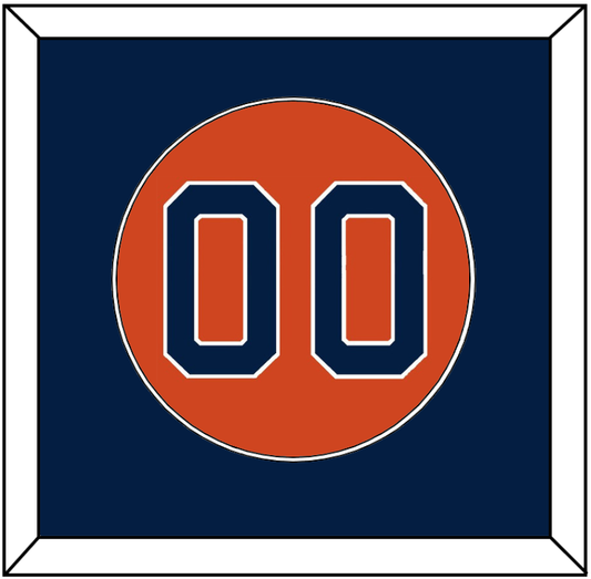 Houston Number - Alternate Orange - Essential Tier 2